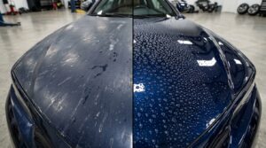 ceramic coating vs wax comparison for cars in Surrey BC