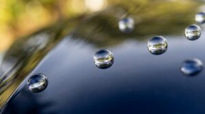 hydrophobic ceramic coating water beading car paint protection Surrey BC