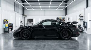 professional ceramic coating Surrey BC Rinsed Auto Spa glossy finish
